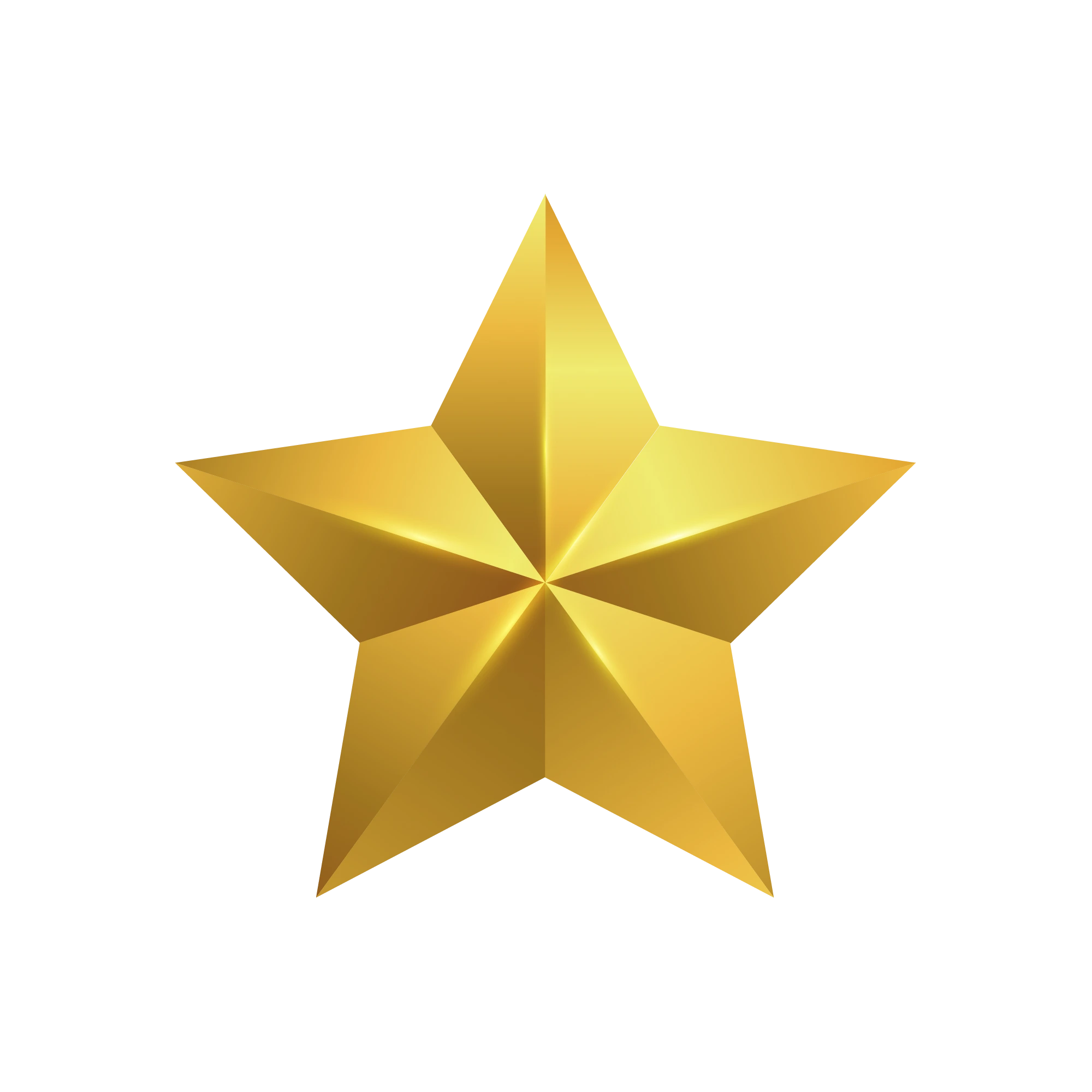 A golden star representing best digital marekting agency
